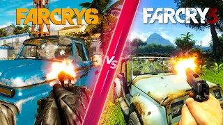 Far Cry 6 vs Far Cry 3 - Direct Comparison! Attention to Detail & Graphics! PC ULTRA 4K