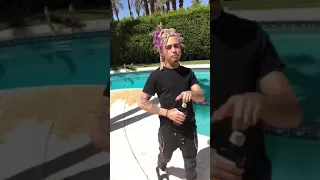Lil pump said he is quitting drinking lean !! Must watch!!!