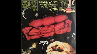 ZAPPA and THE MOTHERS OF INVENTION - One Size Fits All LP 1975 Full Album