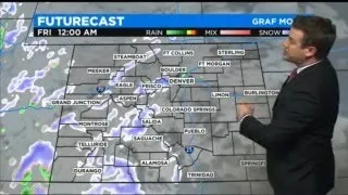 One More Round Of Rain And Snow Before The Weekend