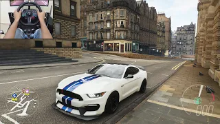 700BHP Shelby Mustang GT350R - Forza Horizon 4 | Logitech g29 gameplay