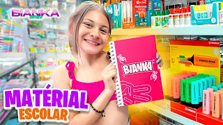 COMPRANDO MEU MATERIAL ESCOLAR 2023! - BIANKA