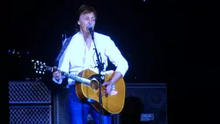 Paul McCartney @ Vicente Calderón - Madrid - "Yesterday" - 2/06/16