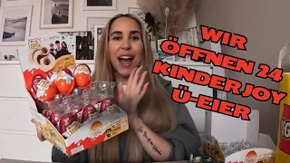 Wir öffnen 24 Kinderjoys Ü-Eier