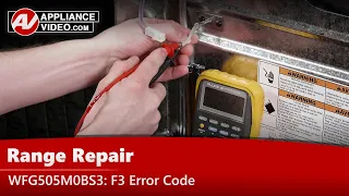 Whirlpool Stove Repair - F3 Error, Oven Will Not Preheat - Temp Sensor