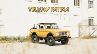 Classic Ford Broncos Presents - Yellow Patina