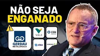 GERDAU ESTA DE GRAÇA? 15,98% DE DIVIDEND YELD VALE A PENA INVESTIR GOAU4 EM 2024? VALE3 GGBR4 CMIN3