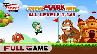 Super Mark Run - FULL GAME (ALL Levels 1-145)