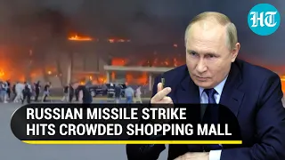 Putin's missile hits Ukraine mall with over 1000 civilians; Eleven killed, many injured