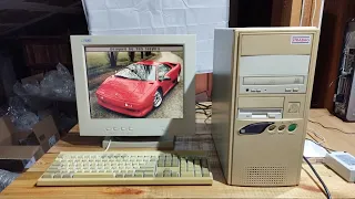 #80 Buduję retro komputer AT z Pentium MMX cz 4 instalacja Windows 95