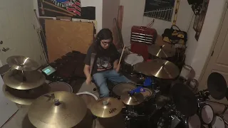 Playing Firth of Fifth by Genesis on drums