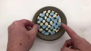 UNDERGLAZE TRANSFER surface decoration technique