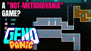 Marketed as a NON-Metroidvania..? Genopanic