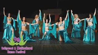 "Warda" Dance Cover | @OrientalExpression Group BELLYDANCE QUEENS  | 9th BMDF