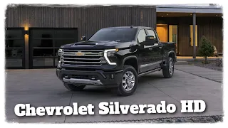 Новый Chevrolet Silverado HD (2024) обзор пикапа и все подробности