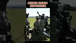 Artillery Fire Mission using M119A3 105MM Howitzer #short #howitzer #usa