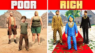 POOR vs. RICH Family In GTA 5 RP!