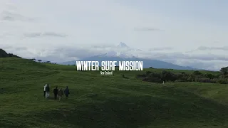 Winter Surfing in New Zealand - Taranaki