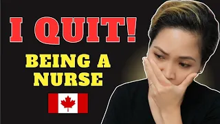 MY UNTOLD STORY: The Shocking TRUTH Why I LEFT My Nursing Career | Pinoy Nurse in Canada | Salee