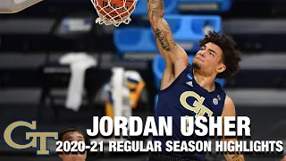 Jordan Usher 2020-21 Regular Season Highlights | Georgia Tech Guard