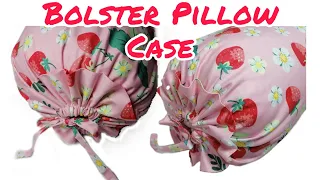 How to Sew Bolster Pillowcase method #2