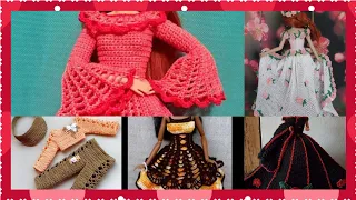 crochet doll dress