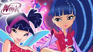 Winx Club - All the Musa's transformations up to COSMIX [from SEASON 1 to 8]