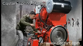 Cqstart Spring Starter - Mechanical Starting for Diesel Engine