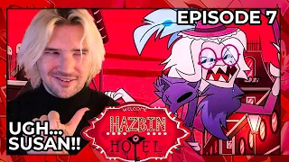 SUSAN?! | REACTION | HAZBIN HOTEL | EPISODE 7