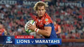 Lions v Waratahs | Super Rugby 2019 Rd 13 Highlights