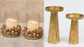 Candle Stand Making With West Material Candle Holder | @ZardosiTutorial