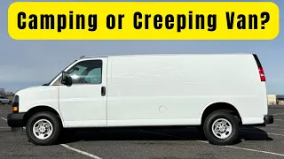 2024* Chevy Express Van | Walk Around, Drive, and Quick Review.