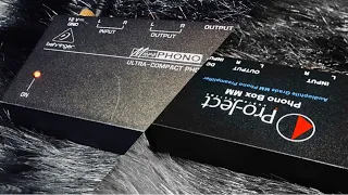 Behringer PP400 vs Pro-ject Phono Box MM