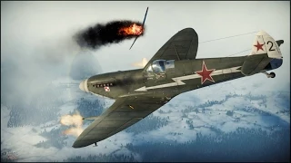 Воздушная дуэль. Spitfire IX F vs Як-1Б. (вид глазами пилота) СБ