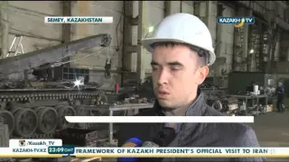 Local plant to launch assembly of tank engines - Kazakh TV