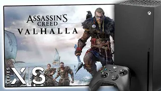 Assassin's Creed Valhalla на Xbox Series X / Геймплей 60 FPS