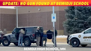 EXCLUSIVE VIDEO UPDATE: No Gun Found At Bemidji High School