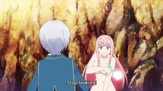 She basically stripping naked right in front of alto! | Kinsou no Vermeil gakeppuchi majutsushi Ep.2