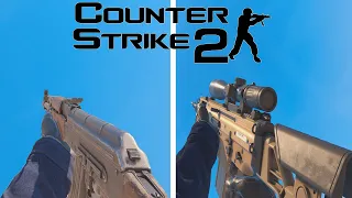 Weapon Comparison: Counter Strike 2 vs Counter-Strike: Global Offensive Battle of the Guns