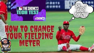 How to Change the Throwing Meter in MLB THE SHOW 23 #mlbtheshow23 #howto #gamingvideos #mlbtheshow