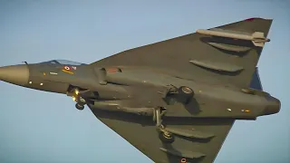 LCA TEJAS JET FULL DISPLAY AT DUBAI AIRSHOW 2023. DAY1 #lcatejas #dubaiairshow