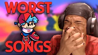 🔴 LIVE | WORST FNF SONGS TRY NOT TO LAUGH