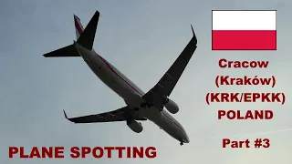 PLANE SPOTTING KRAKOW BALICE AIRPORT PART 3 | POLISH GOVERNMENT, KLM, RYANAIR, LOT | A321NEO, B737-8