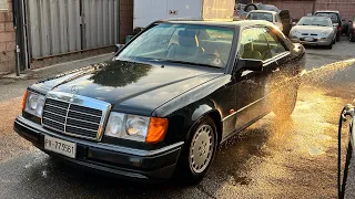 PROVIAMO la MERCEDES del 1991 “NUOVA”, FERMA da 4 ANNI | MB 200CE🍒 MINT c124