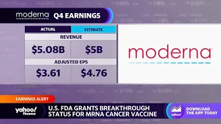 Falling COVID-19 vaccine sales weigh on Moderna’s Q4 earnings results