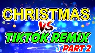 (PART 2) CHRISTMAS SONGS VS. TIKTOK REMIX | CHRISTMAS SONGS  DISCO REMIX MEDLEY  2023 - DISCO TRAXX