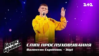 Valentin Skripnyk — "Zori" — Blind Audition — The Voice Show Season 12