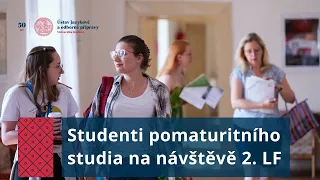 Studenti pomaturitního studia UJOP na 2. LF Univerzity Karlovy