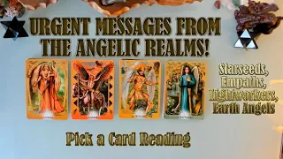 URGENT MESSAGES FROM THE ANGELIC REALMS! PICK A CARD