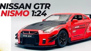 Nissan GTR R-35 Die cast Metal Scale Model 1:24 Scale